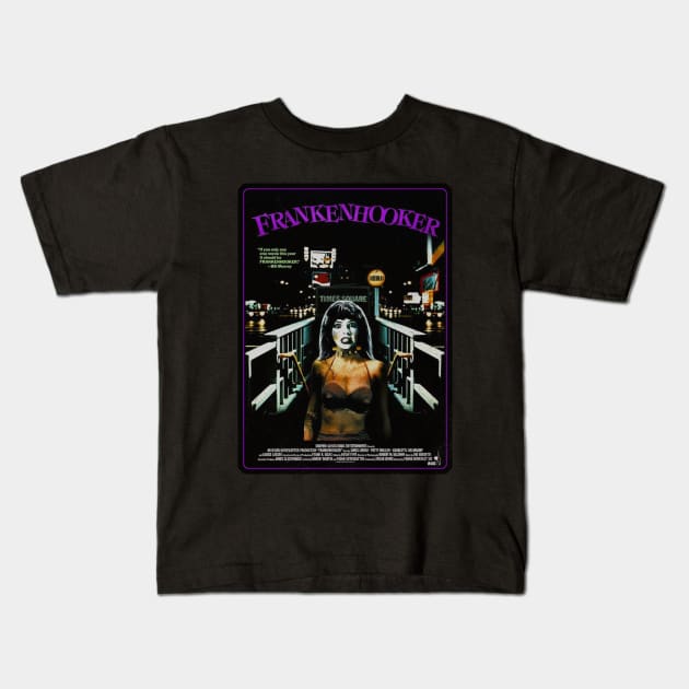 FRANKENHOOKER! Kids T-Shirt by Clobberbox